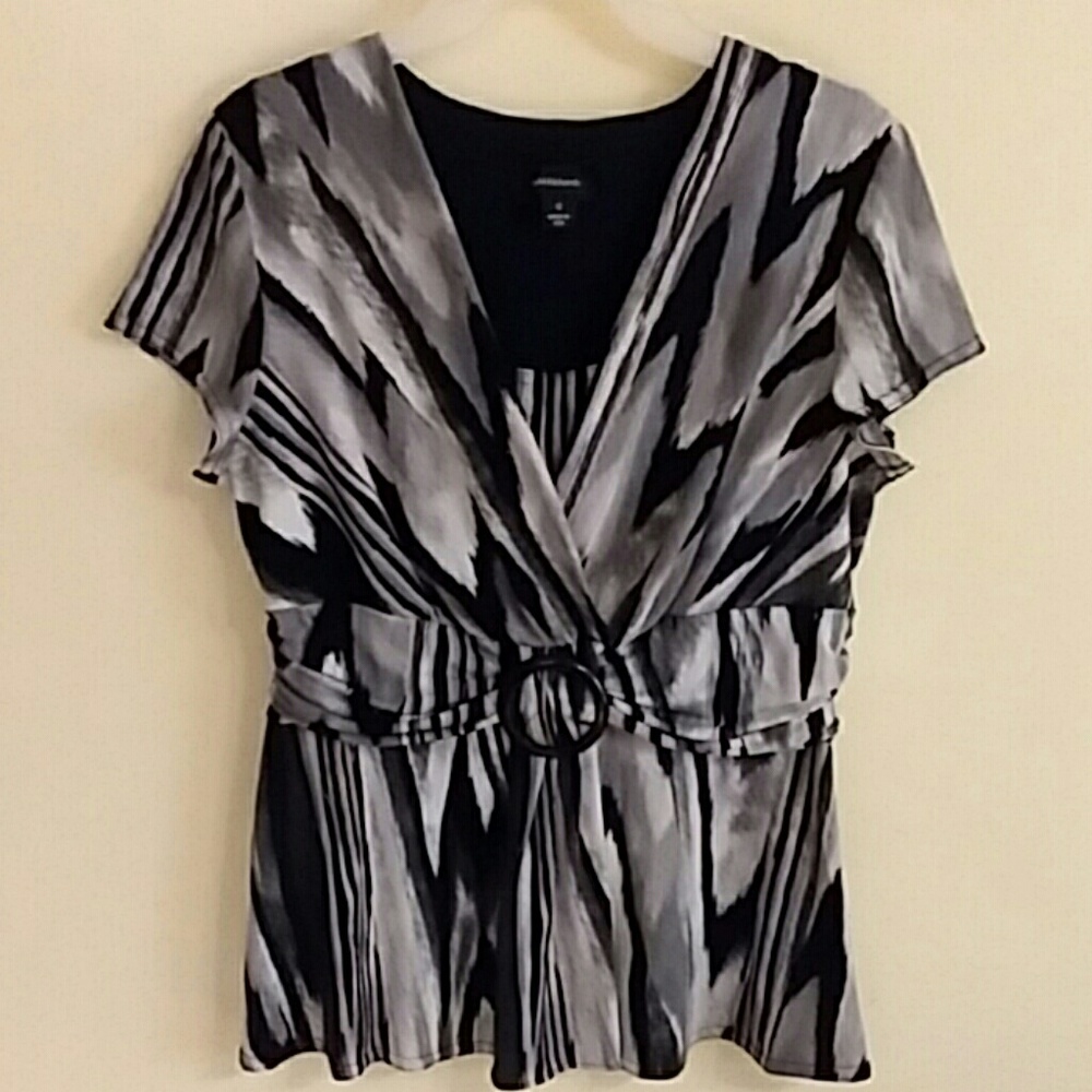 R&M Richards Short Sleeve Blouse